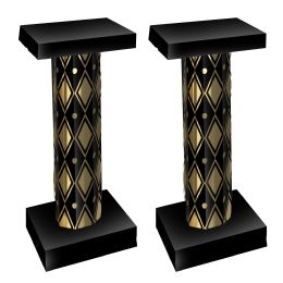 Masquerade 3-D Short Column Props - Photo Prop Accessories & Door Cover