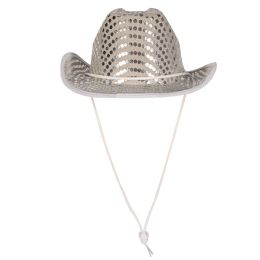 6 pieces Sequined Cowboy Hat - Party Hats & Tiara
