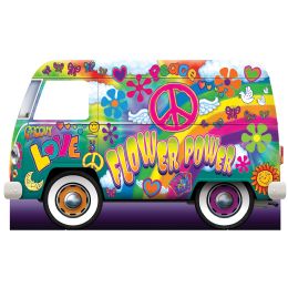4 pieces Hippie Bus StanD-up - Party Paper Goods