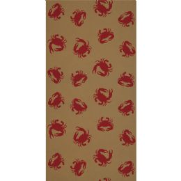 6 pieces Crab Kraft Paper Table Roll - Party Paper Goods