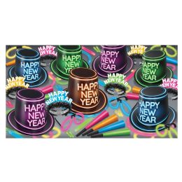 Glowing New Year Asst For 50 - New Years