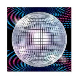 12 pieces Disco Ball Napkins - Tissue Paper
