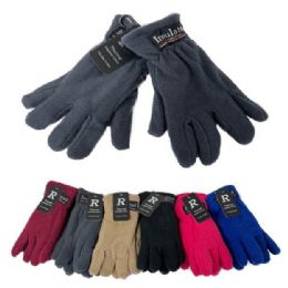 24 Pairs Youth Fleece Gloves - Fleece Gloves