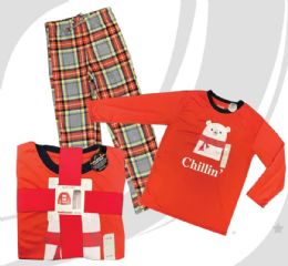 20 Pieces Kids Unisex 2pc Knit Pajama Set - Girls Underwear and Pajamas