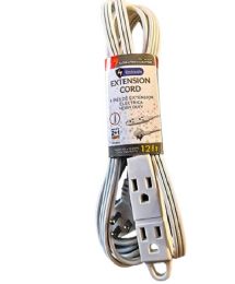 25 Pieces 12ft. Extension Cord Single Socket - Electrical