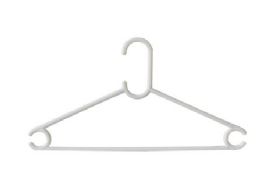 8 Pieces 16 Pack White Plastic Box Hangers - Hangers