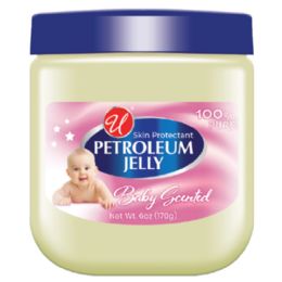 24 Pieces 6oz Petroleum Jelly Baby Scent Pink - Baby Beauty & Care Items