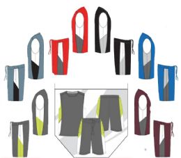 48 Pieces Mens Activewear Set, Muscle Top And Shorts Sizes M-2xl - Men's Activewear