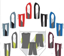 48 Pieces Mens Activewear Set, Muscle Top And Shorts Sizes S-xl - Men's Activewear