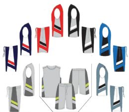 48 Pieces Mens Activewear Set, Muscle Top And Shorts Sizes M-2xl - Men's Activewear
