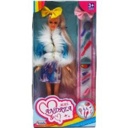 12 of 11.5" Bendable Sofi Doll W/ Accss In Window Box, Assrt