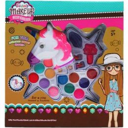 12 pieces 3level Pony Shape Toy Make Up In Window Box - Girls Toys
