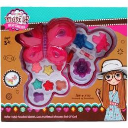 12 pieces 3level Pony Shape Toy Make Up In Window Box - Girls Toys
