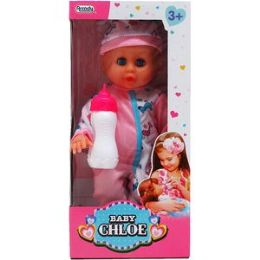 12 pieces 13.5" B/o Baby Doll W/ Sound In Window Box, 2 Assrt Clrs - Dolls