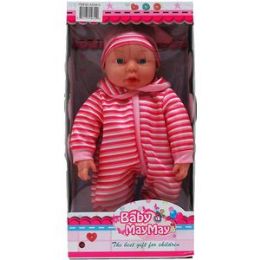 12 pieces 13.5"baby Doll In Dow Box, 2 Assrt Clrs - Dolls