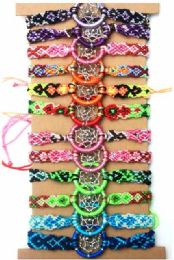 24 of Wholesale MultI-Color Dream Catcher Bracelet
