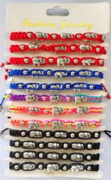 24 Pieces Wholesale Elephant Fashion Bracelet - Bracelets