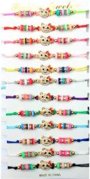 24 Pieces Wholesale Fashion Bracelet Cat - Bracelets