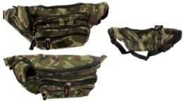 24 of Wholesale Camo Color Fannypack