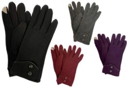 24 Pairs Wholesale Lady/woman Touch Screen Fashion Gloves - Fleece Gloves