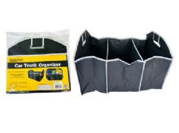 12 Pieces Car Trunk Organizer With Side Pockets - Organizer