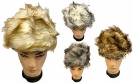 24 Pieces Wholesale Faux Fur Winter Hat - Trapper Hats