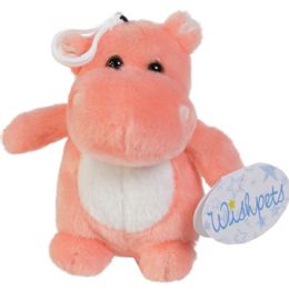 24 of Plush 5in Chubby Hippo Hattie W/clip Wish Pets