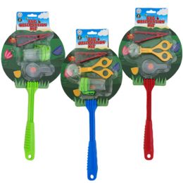 Wholesale Footwear Bug CatcH-N-View Kit 4pc W/15.75inl Net, Tweezer, Clip On View Jar, & Transfer Ball Gadget 3ast Slvcard