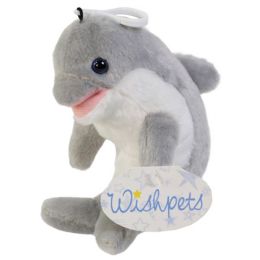 24 of Plush 5in Chubby Dolphin W/clip Flip Wish Pets