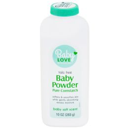 12 pieces Baby Powder Cornstarch 10oz Talc Free Baby Love - Baby Beauty & Care Items