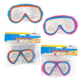24 pieces Swim Mask 2ast Styles/2 Colors Pbh Ages 6+ - Water Sports
