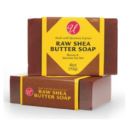 48 Wholesale 4oz Raw Shea Butter Soap