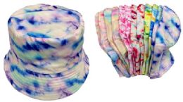 24 of Wholesale Tie Dye Bucket Hat
