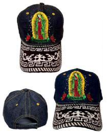 24 Pieces Wholesale Our Lady Of Guadalupe Baseball Cap/hat - Baseball Caps & Snap Backs