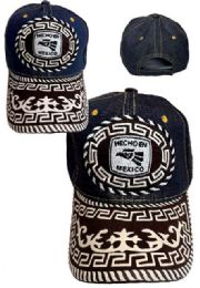 24 Pieces Wholesale Hecho En Mexico Baseball Cap/hat - Baseball Caps & Snap Backs