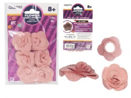 288 of 6-Piece Flower Embellishment With Adhesive