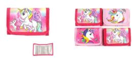 24 Pieces Wholesale Kids/children Wallet Unicorn - Card Holders and Address Books