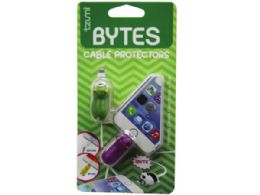 144 pieces Tzumi Cord Bytes 2 Pack Monsters Cord Protectors - Cell Phone Accessories