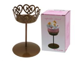 72 pieces Charmed Fashion Mini Gold Cupcake Stand - Baking Supplies