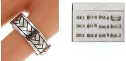 24 Pieces Wholesale Stainless Steel Man Ring - Rings