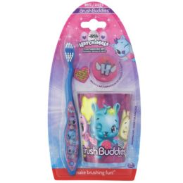 24 pieces Toothbrush Gift Set Hatchimals 3pc Set Toothbrush, Cup, Cap - Store