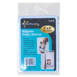 72 pieces Photo Sleeves Magnetic 2pk 4x6 Photo Pb/insert - Store