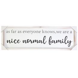 6 pieces Wall Decor 36x12 Nice Normal Family Wooden - Store