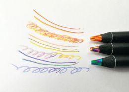 50 of Artist Rainbow Writer Pencils