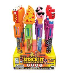 36 of Snackin Scented 6 Color Pen