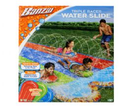 4 of Banazi 16' Triple Racer Water Slide