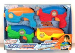 6 of Banzai Quick Draw Blasters - 4 Pack