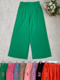 12 of Women's Rayon Palazzo Wide Leg Pant With Pockets S/m