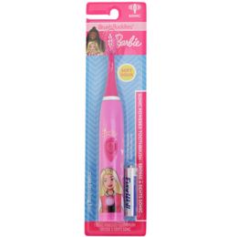 24 Wholesale Toothbrush Barbie Sonic Powered Soft Bristles