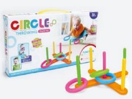 6 Pieces Ringtoss Game Set In Color Box - Lawn Games